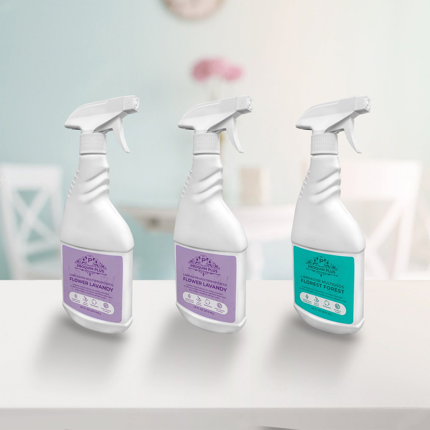 Kit Limpiador Multiusos PROQUIM PLUS | Flower Lavandy