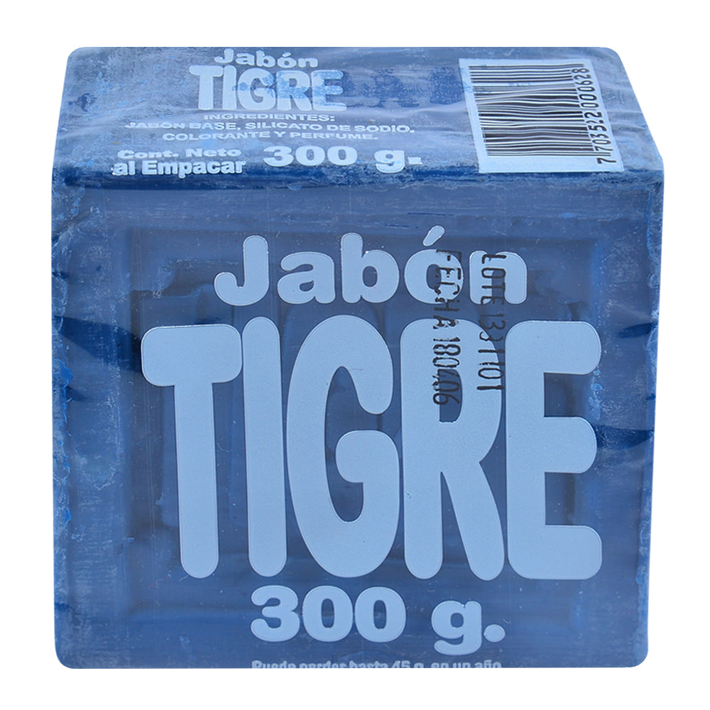 Jabón de barra azul TIGRE