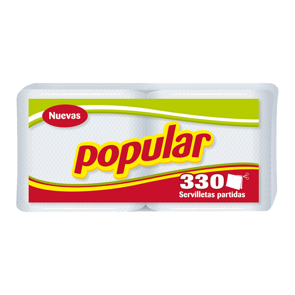 Servilletas Doble Hoja Popular
