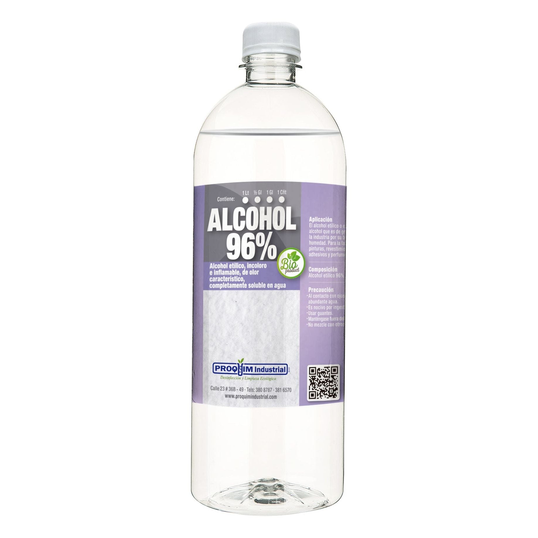 alcohol de limpieza perfumado 96% alcohol