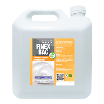 Jabón Líquido de Manos Antibacterial | FINEX BAC
