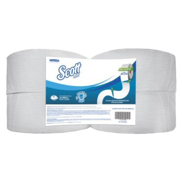 Hygienic Paper Jumbo White * 4 Rolls | Scott.